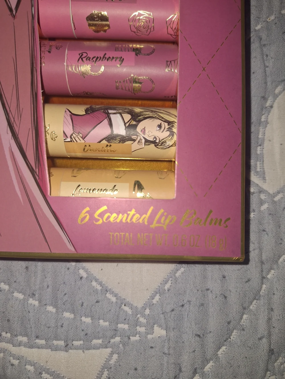 Disney Princess Scented Lip Balm Set